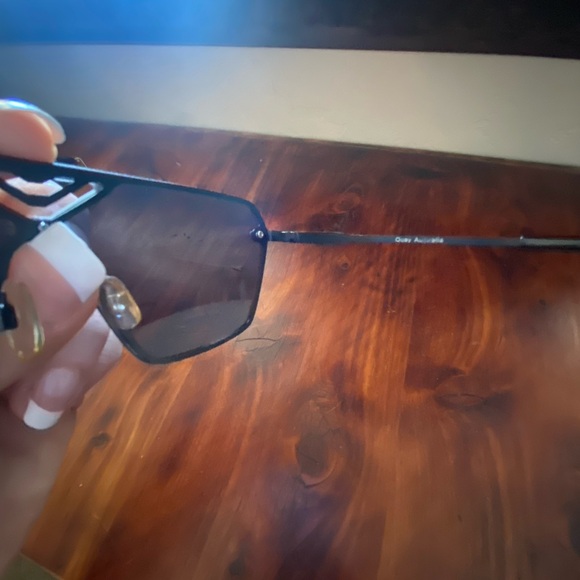 Quay Australia Gold Aviator and Black Square Sunglasses - Picture 3 of 14